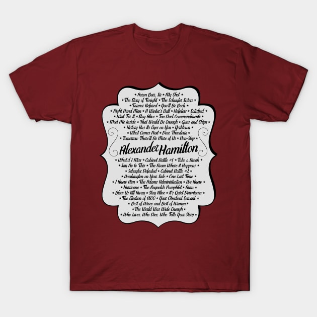 Hamilton T-Shirt by aliciahasthephonebox